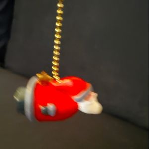 Santa Claus fan pull